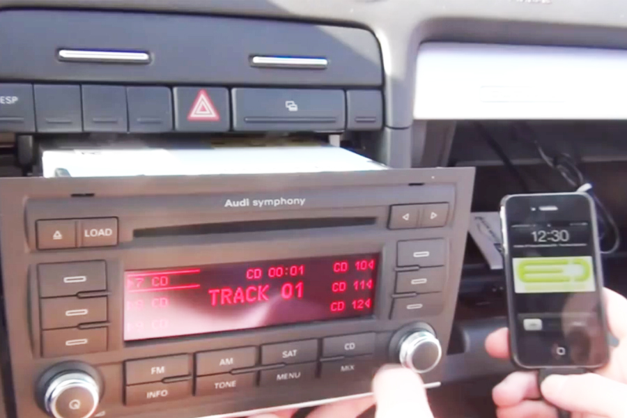 Autoradio navigation Audi A4 B6 B7 - Bluetooth, Aux et USB