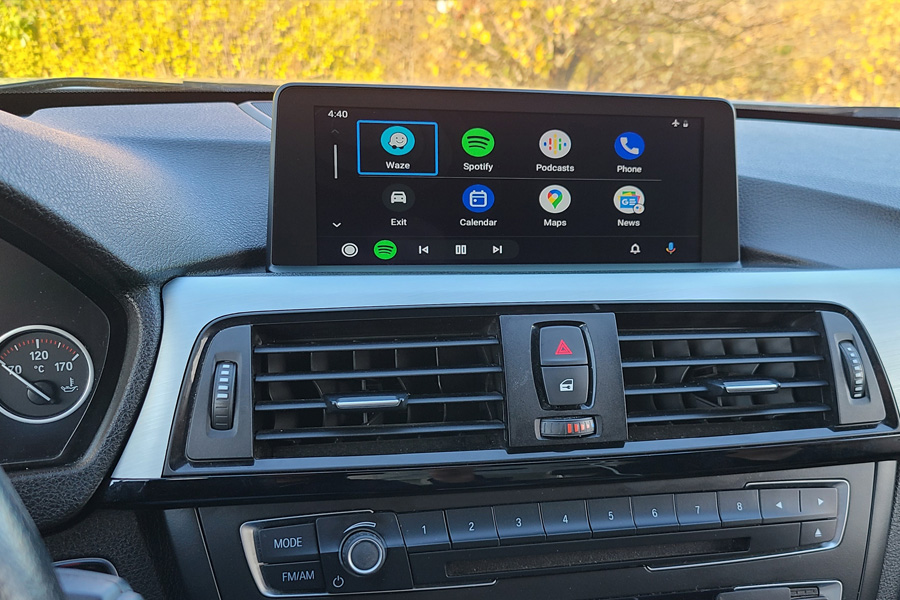 BMW F30 Apple CarPlay android auto
